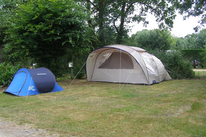 Camping Noirmoutier - emplacements tentes  - Camping Le Bois Joli
