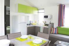 Camping Noirmoutier - Mobil-home Famille cuisine équipée- 6 personnes - Camping Le Bois Joli