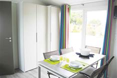 Camping Noirmoutier - Mobil-home Famille salle à manger- 6 personnes - Camping Le Bois Joli