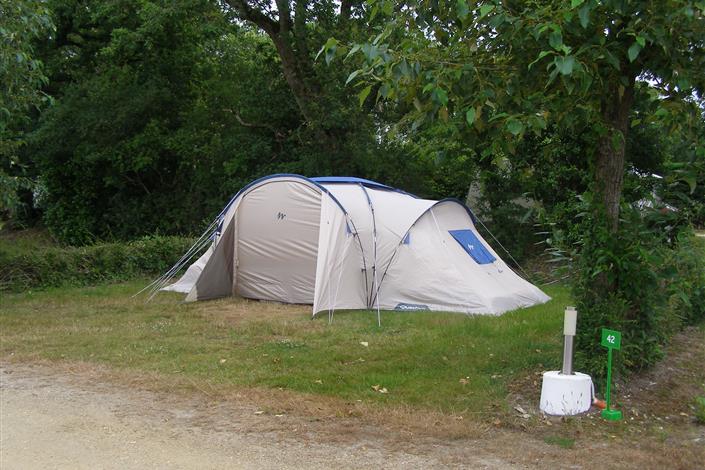 Camping Noirmoutier - emplacement dans camping situé au bois de céné  - Camping Le Bois Joli