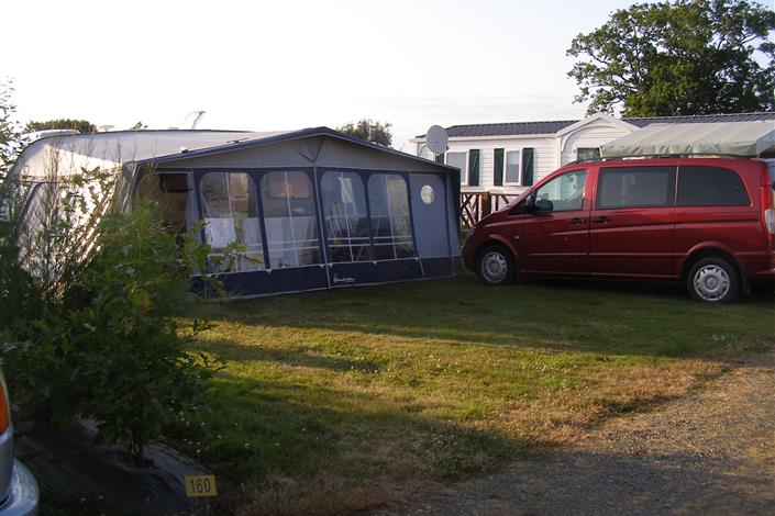 Camping Noirmoutier - Emplacement dans camping  - Camping Le Bois Joli