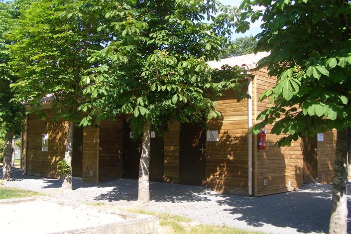 Camping Noirmoutier - sanitaires du camping le bois joli  - Camping Le Bois Joli