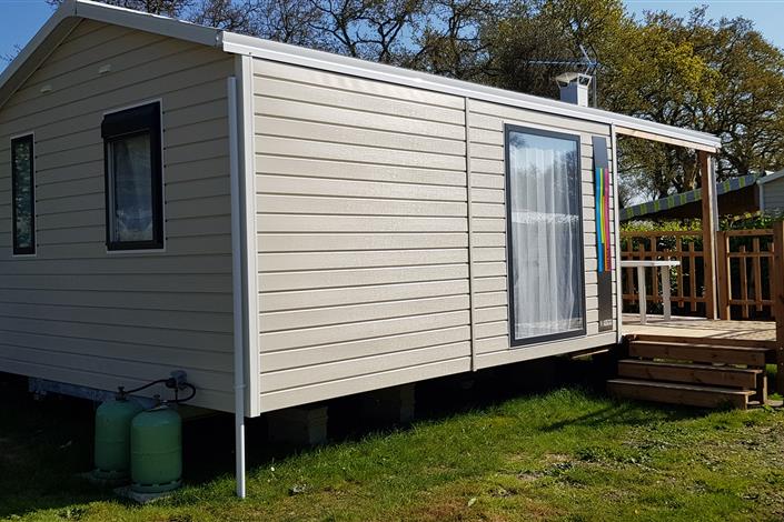 Mobil-home couple et famille 45 min de Nantes - Camping Le Bois Joli