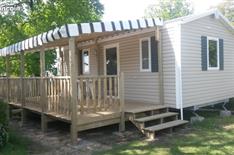 Mobil-home proche Challans location 2 ou 3 chambres - Camping Le Bois Joli