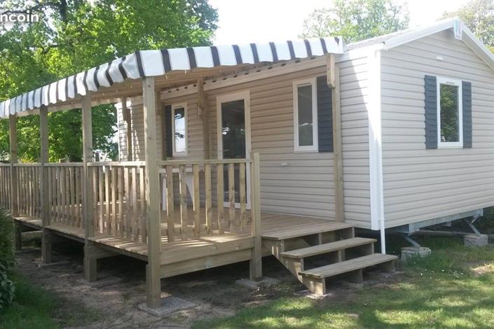 Mobil-home proche Challans location 2 ou 3 chambres - Camping Le Bois Joli