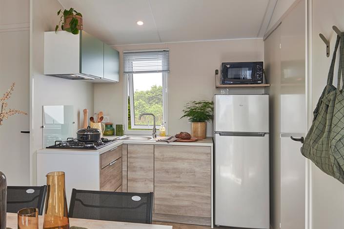 Cuisine Mobil-home Privilège - Camping Le Bois Joli