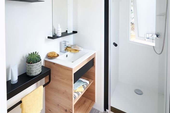 Salle de bain Privilège 3 chambres - Camping Le Bois Joli