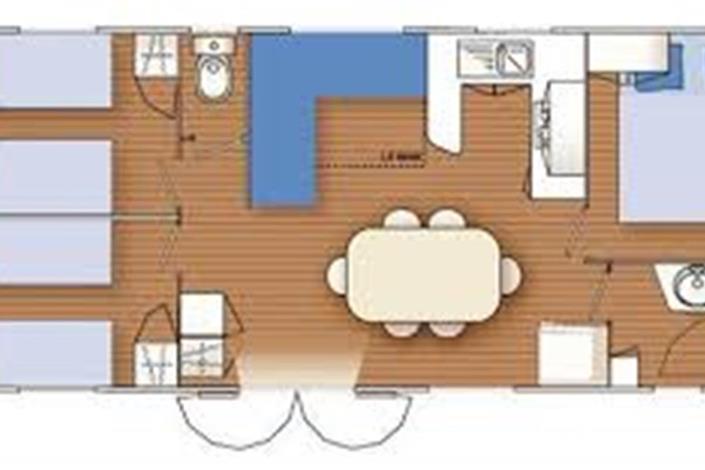 Plan de l'hébergement - Camping Le Bois Joli