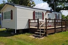 Mobil-home Vintage camping proche Challans - Camping Le Bois Joli