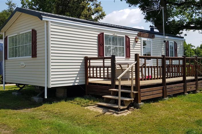 Mobil-home Vintage camping proche Challans - Camping Le Bois Joli