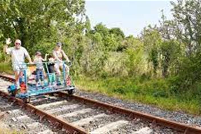 Vélo Rail - Camping Le Bois Joli