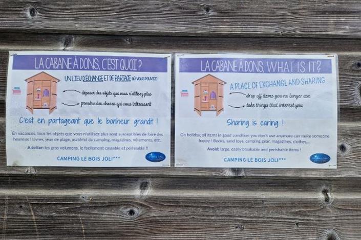 Camping Le Bois Joli - Eco - responsable - troc - lagon - animaux - savane - aire de jeux - vendée - noirmoutier - Camping Le Bois Joli