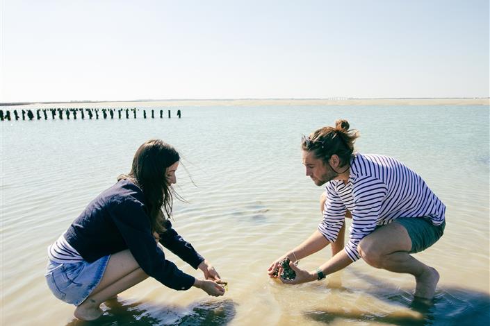 pêche à Noirmoutier  proche du camping le bois joli avec son lagon - Camping Le Bois Joli