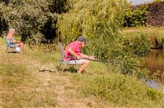étang de pêche au camping le Bosi joli Vendée lagon - Camping Le Bois Joli