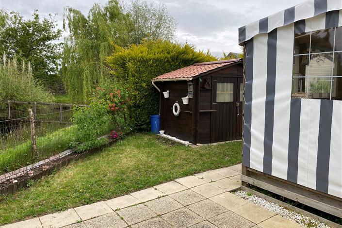 Mobil-home vue sur étang - Camping Le Bois Joli