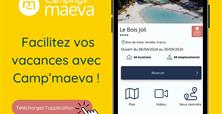 application camp maeva camping le bois joli lagon vendée - Camping Le Bois Joli