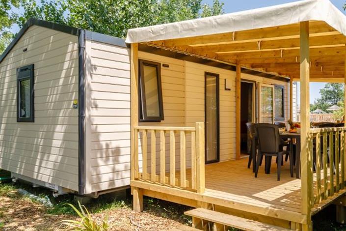 Mobil-home 3 chambres récent proche Noirmoutier - Camping Le Bois Joli