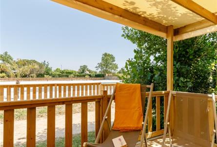 Mobil-home vue sur lagon - Camping Le Bois Joli