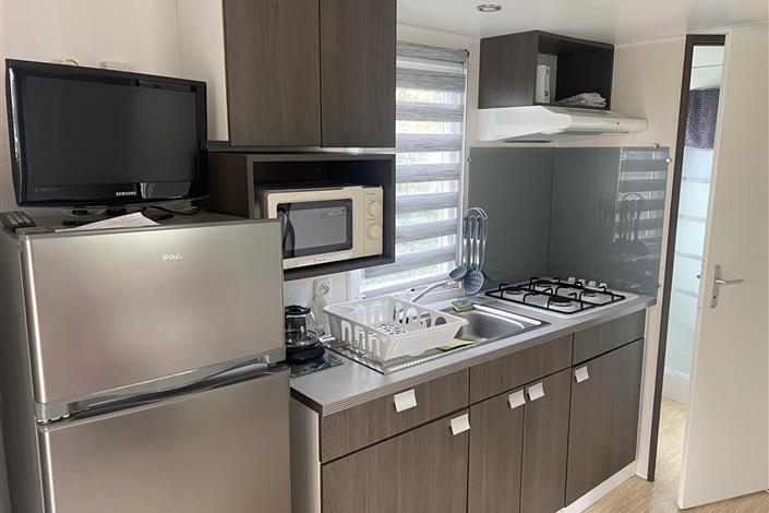 Mobil-home O'Hara 734T occasion camping 4 étoiles - Camping Le Bois Joli