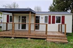 Camping le bois joli Mobil-home Elegance 900 OME 133 - Camping Le Bois Joli