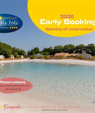 Early Booking 2026 Camping Le Bois Joli - Camping Le Bois Joli