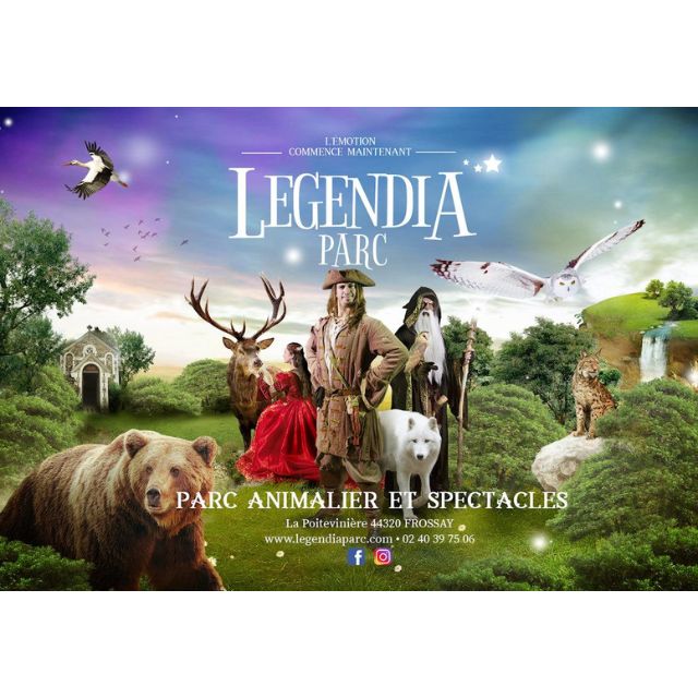 Spectacle en direct Spectacle immersif à Legendia Parc avec comédiens en costumes inspirés des légendes - Camping Le Bois Joli